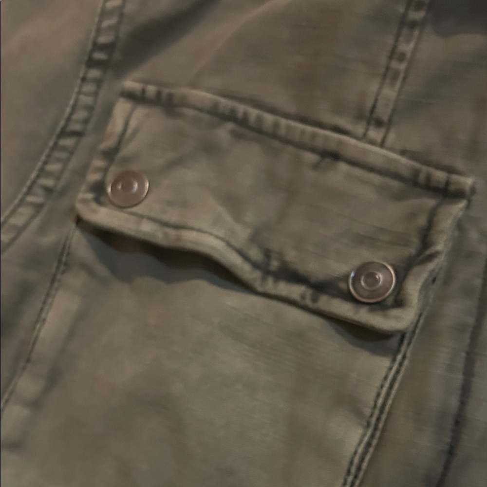 Free People Olive  Utility Jacket - Picture 4 of 9